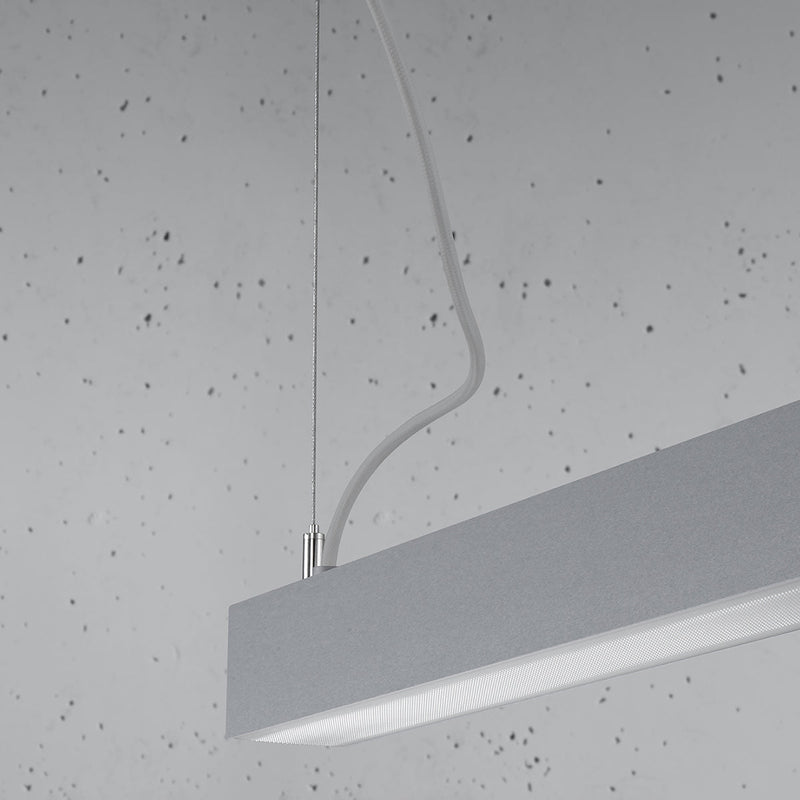 Suspension Barre Moderne 90 gris
