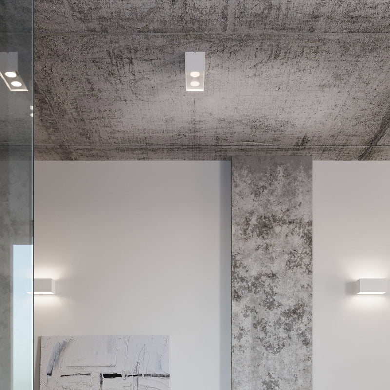 Applique Cube LED MAXI blanc