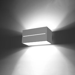 Applique Rectangle Ouvert blanc
