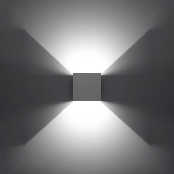 Applique Carré blanche LED IP54