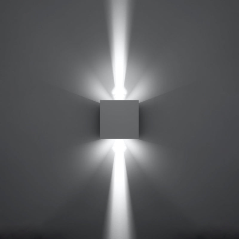 Applique Carré blanche LED IP54