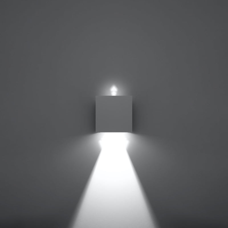 Applique Carré blanche LED IP54