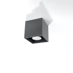 Plafonnier Cube LED anthracite
