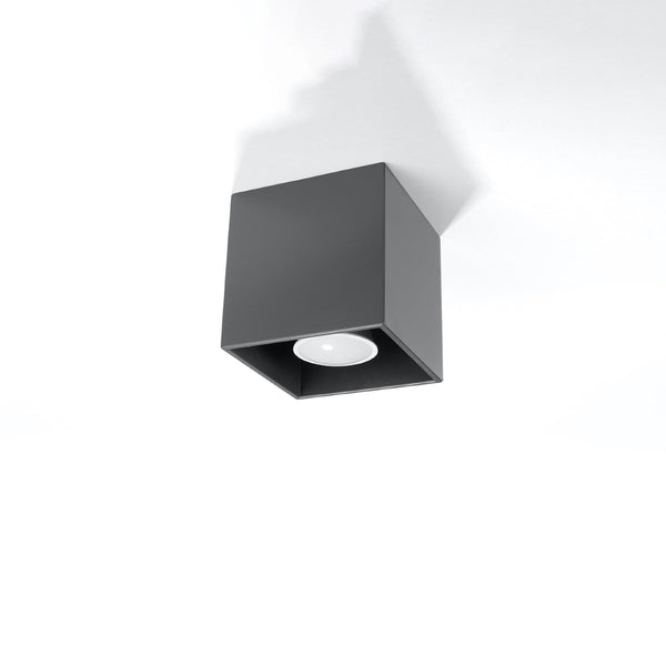 Plafonnier Cube LED anthracite