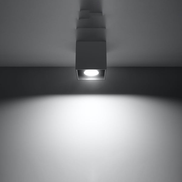 Plafonnier Cube LED anthracite