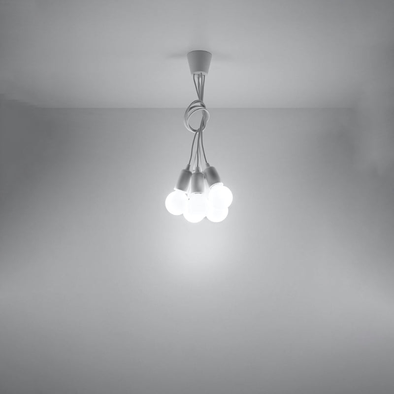 [EXP] Lampe suspendue Ligne Pure 5 blanc