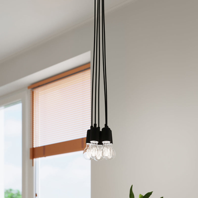 Lampe pendante Ligne Pure 1 noir