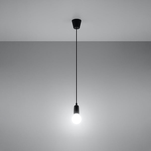 Lampe pendante Ligne Pure 1 noir
