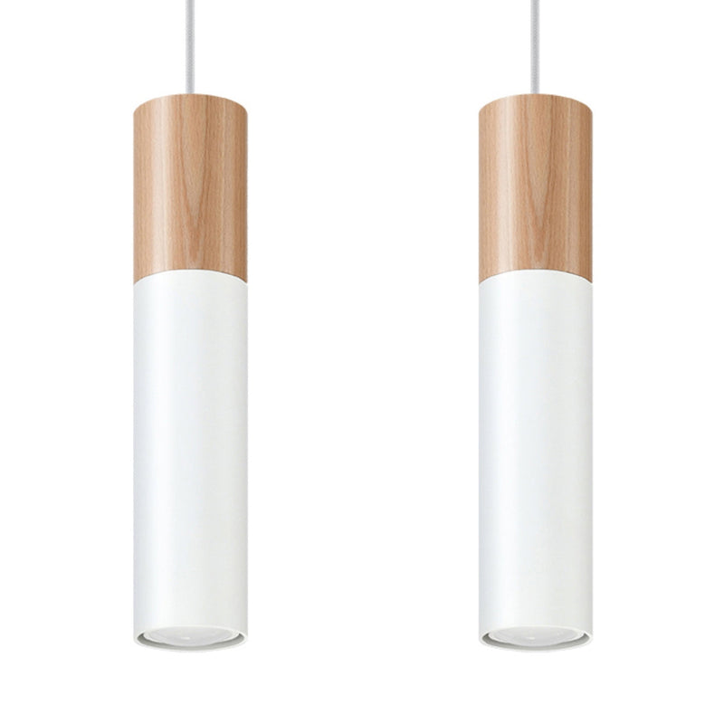 [EXP] Lampe pendante Bicolore 2 blanc