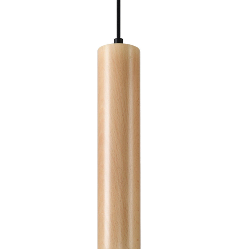 Lampe suspendue Bois Circulaire