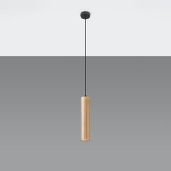 Lampe suspendue Bois Circulaire