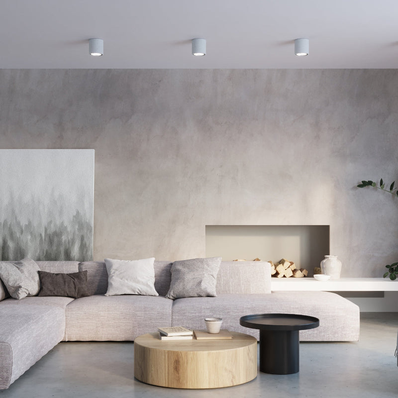 Plafonnier Solide Chic béton