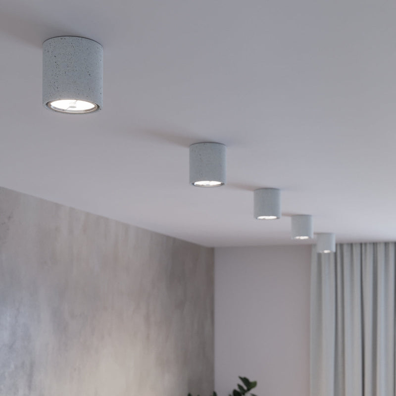 Plafonnier Solide Chic béton