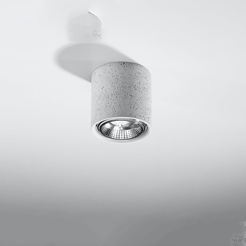 Plafonnier Solide Chic béton