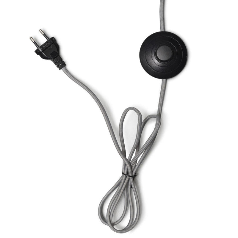 Lampadaire Kilimanjaro Bambou Abat-jour Lin Noir 160 cm
