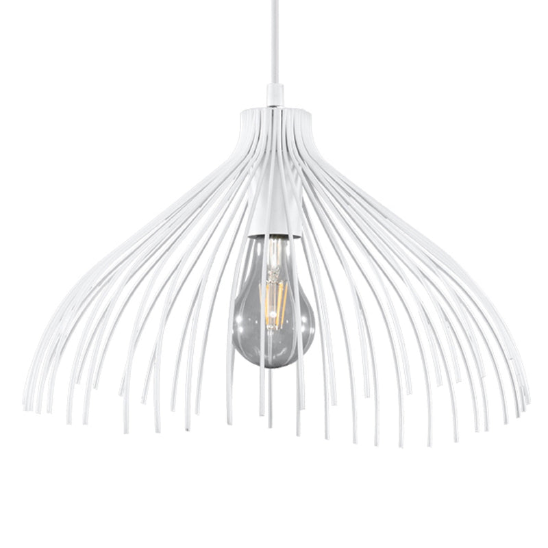 Suspension Fleur Lumineuse blanc