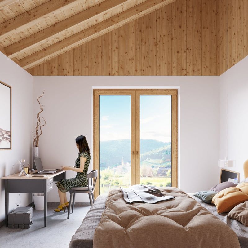 Lampe pendante Tulipe blanc