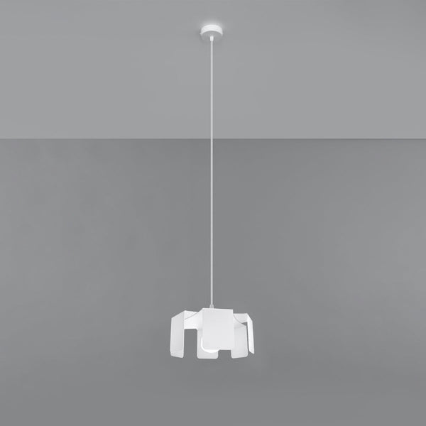 Lampe pendante Tulipe blanc