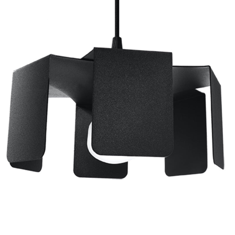 Lampe pendante Tulipe noir