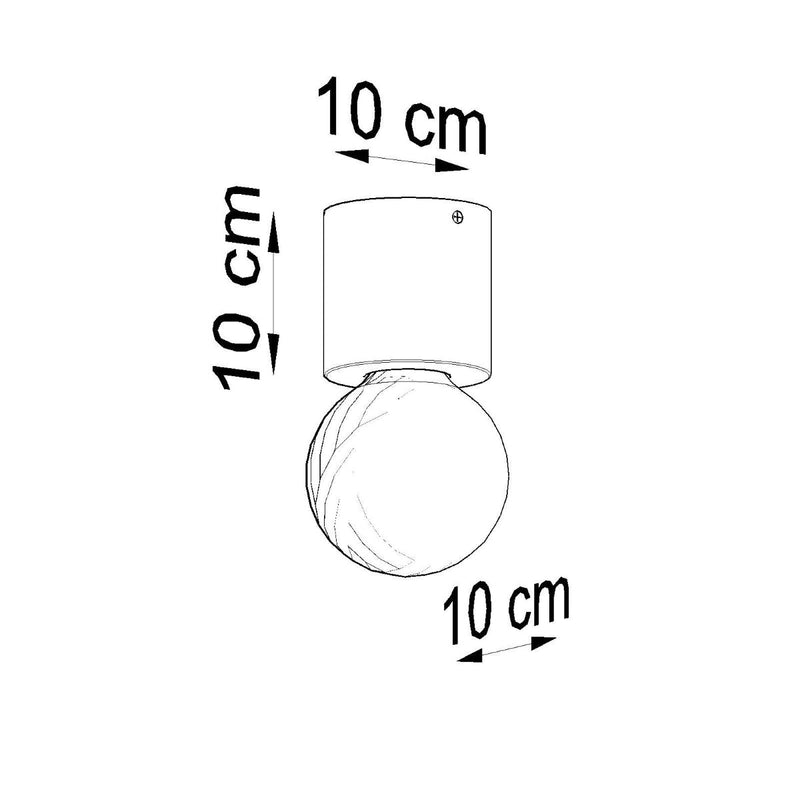 Plafonnier Pure Circulaire béton