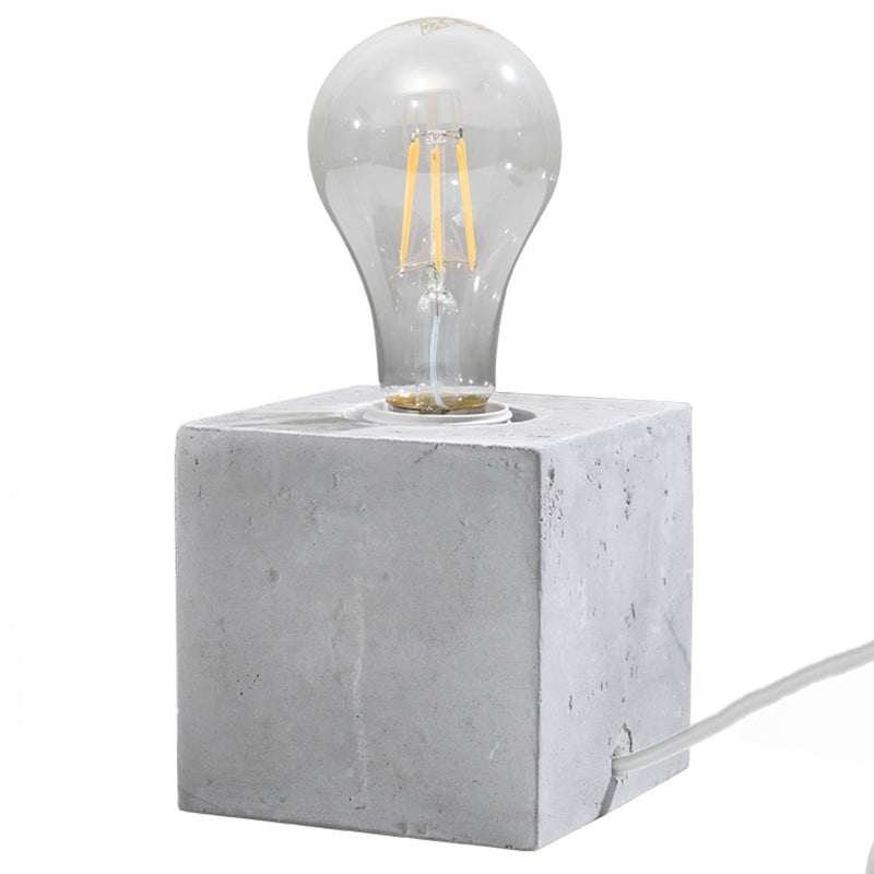 Lampe de table Pure Cube béton