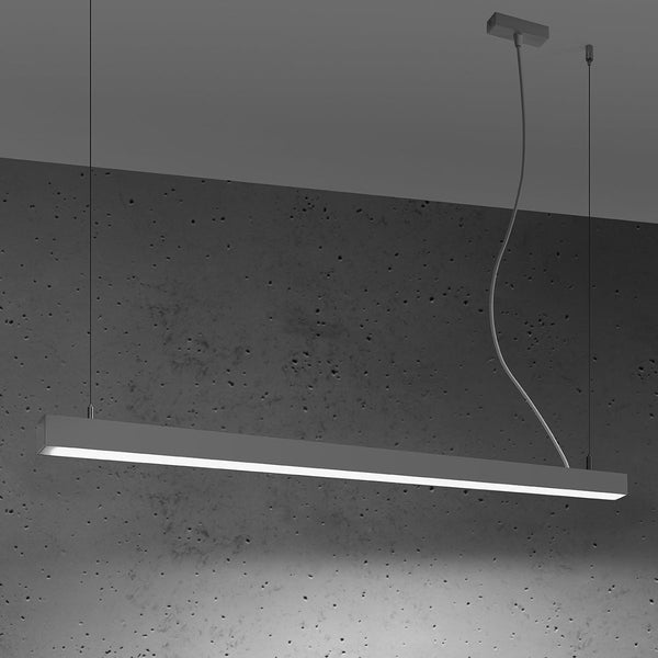 Suspension Barre Moderne 118 gris