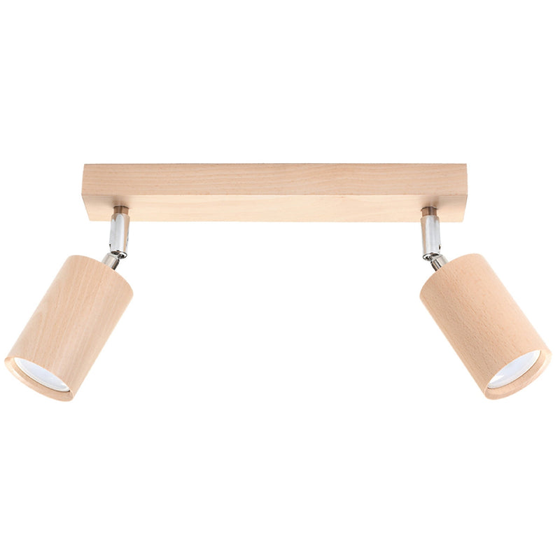 Plafonnier Bois Naturel Minimaliste 2