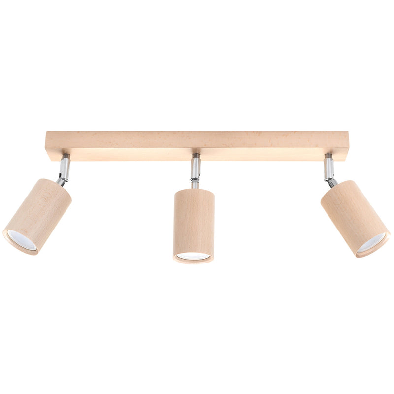 Plafonnier Bois Naturel Minimaliste 3