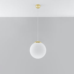 Lampe pendante Sphère 30 dorée