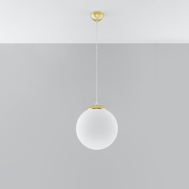 Lampe pendante Sphère 30 dorée