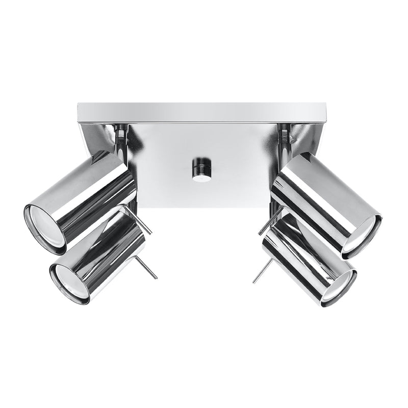 Plafonnier Directionnelle 4 LED chrome