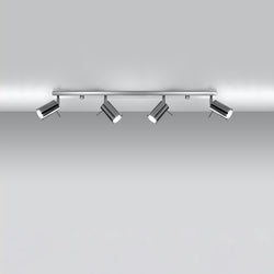 Plafonnier Directionnelle 4L LED chrome