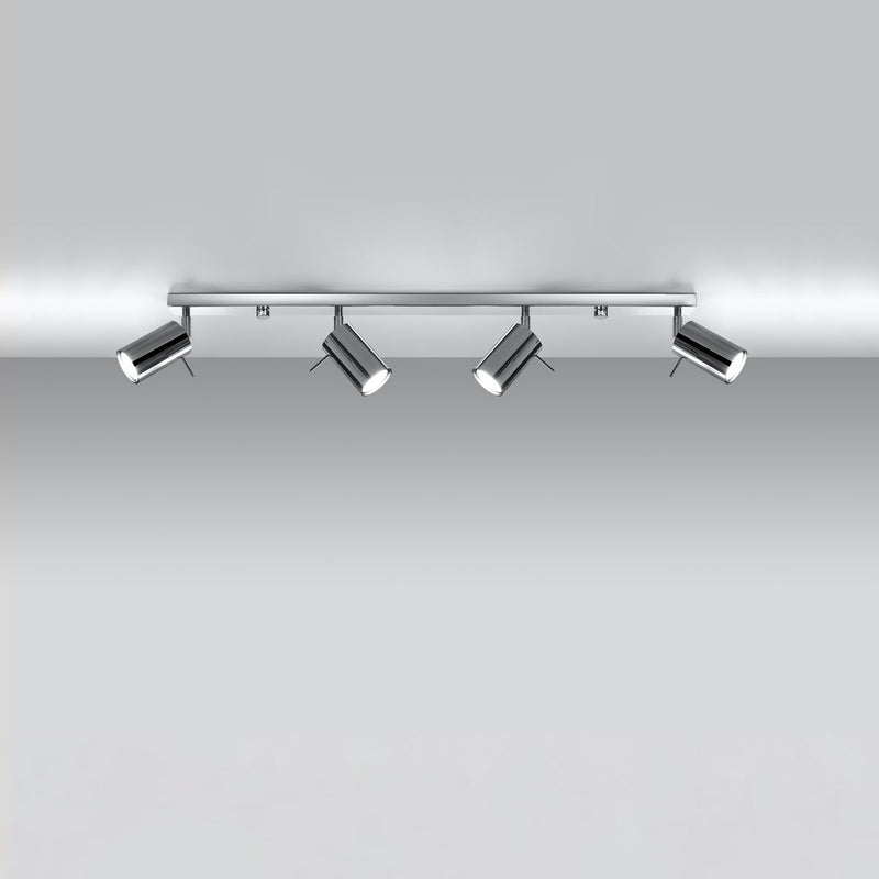 Plafonnier Directionnelle 4L LED chrome
