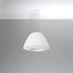 Lustre Tissu Minimaliste 60 blanc