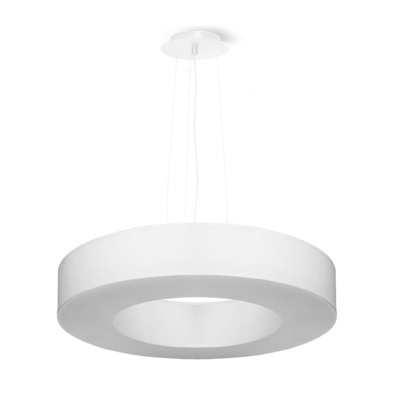 Lustre Saturne Slim 50 blanc