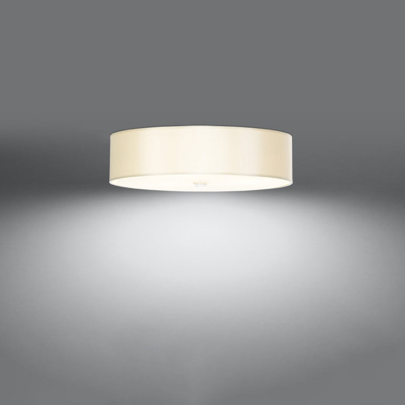 Plafonnier Cercle Plein 50 blanc