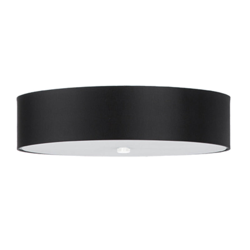 Plafonnier Cercle Plein 50 noir