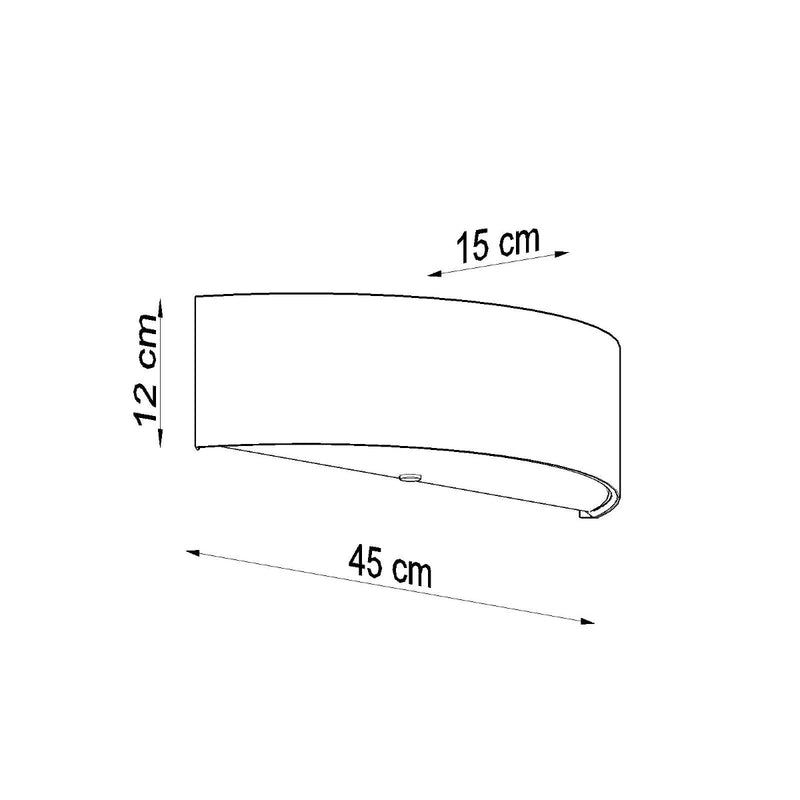 Applique Cercle Plein blanc