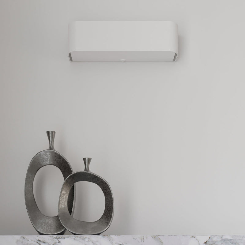 Applique Carré Plein blanc