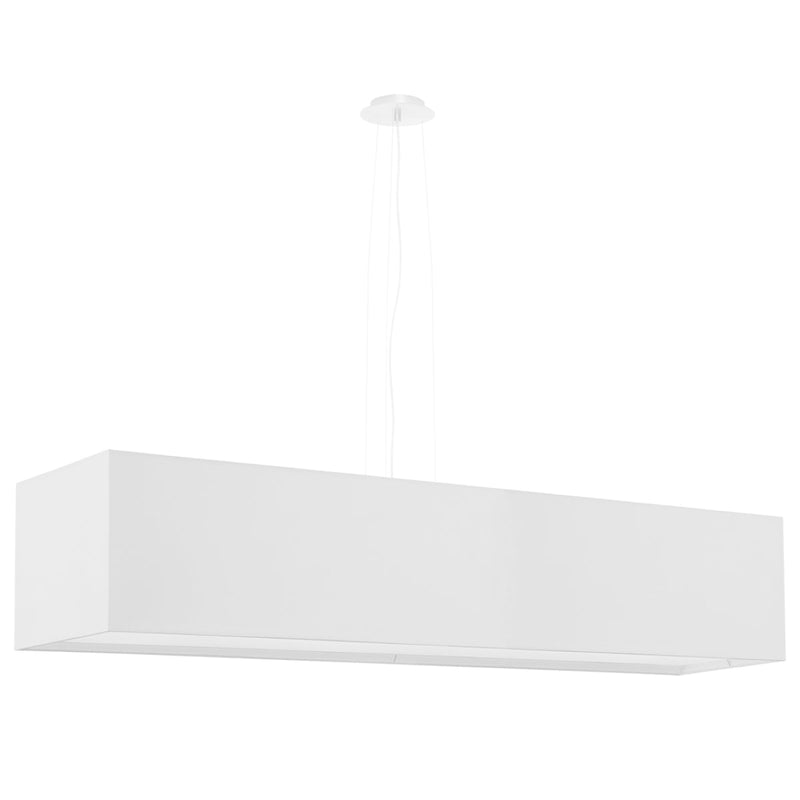 Lustre Bloc Tissu 120 blanc