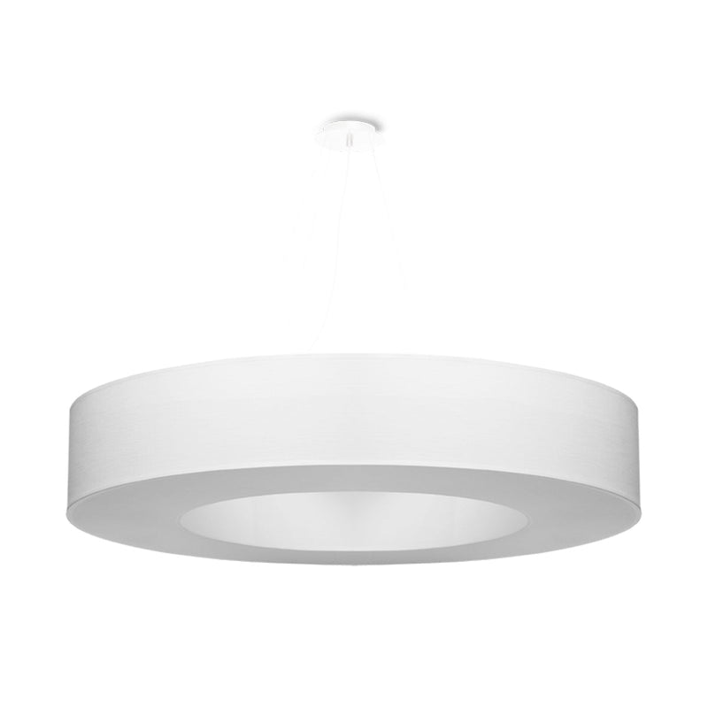 Lustre Saturne 90 blanc