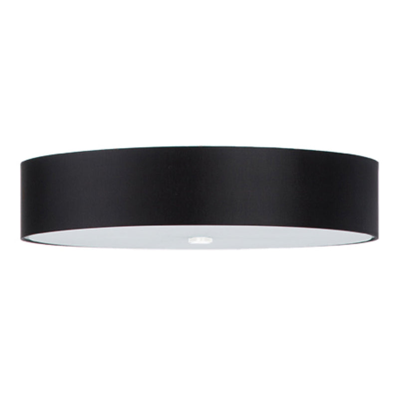 Plafonnier Cercle Plein 60 noir