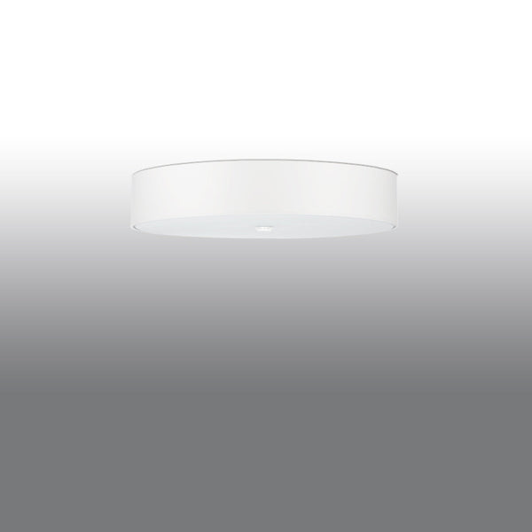 Plafonnier Cercle Plein 70 blanc