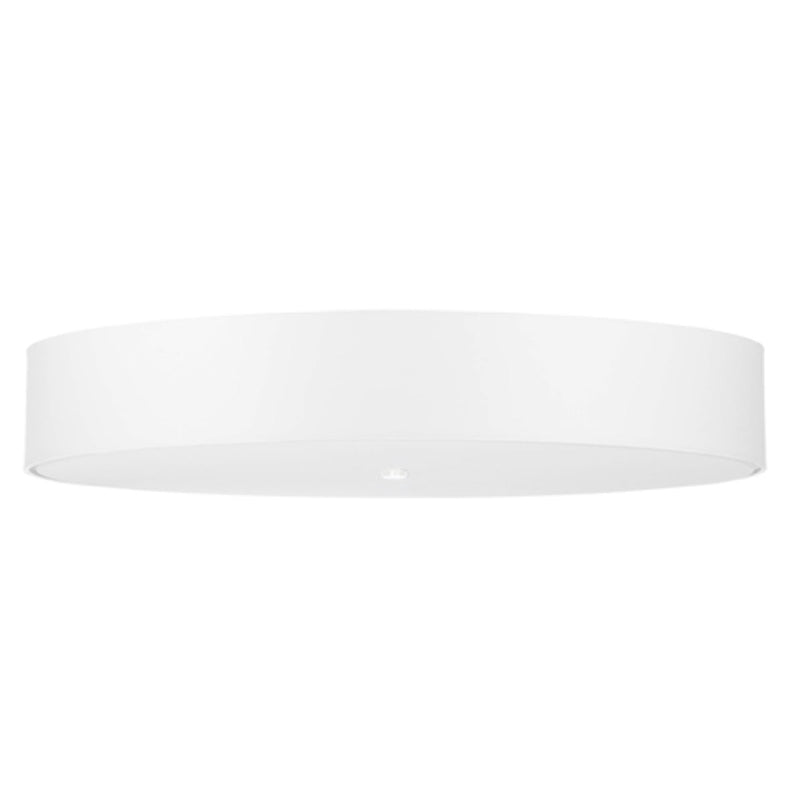 Plafonnier Cercle Plein 80 blanc