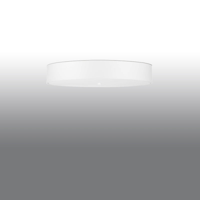 Plafonnier Cercle Plein 80 blanc
