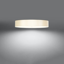 Plafonnier Cercle Plein 80 blanc