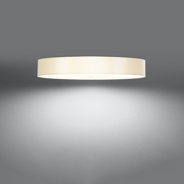Plafonnier Cercle Plein 100 blanc