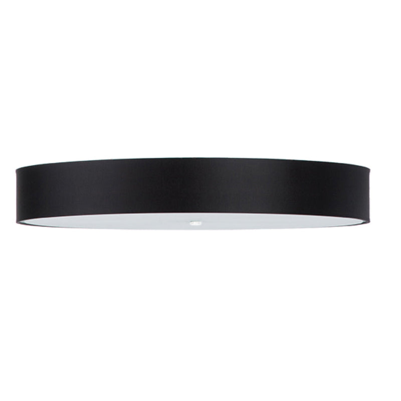 Plafonnier Cercle Plein 100 noir