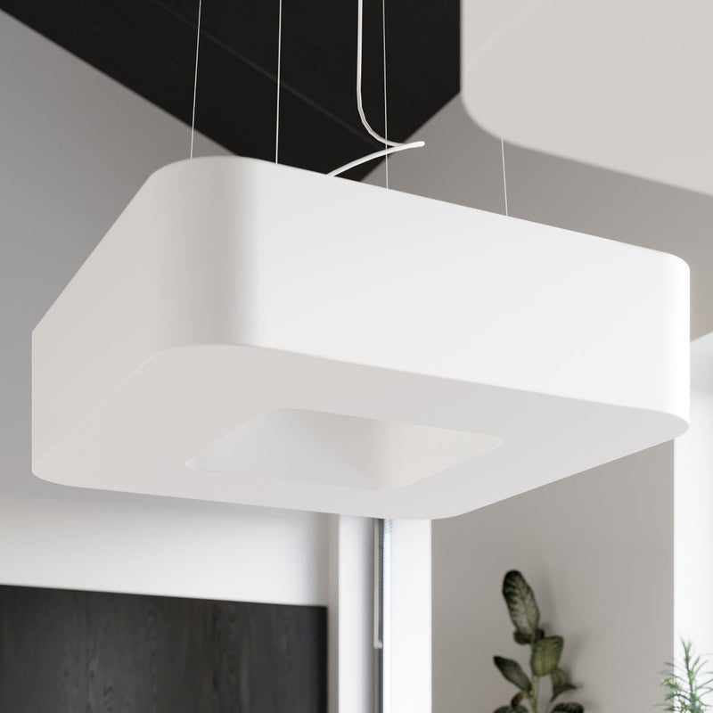 Lustre Uranus 80 blanc
