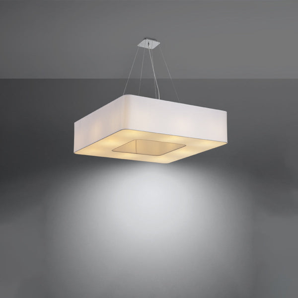 Lustre Uranus 80 blanc